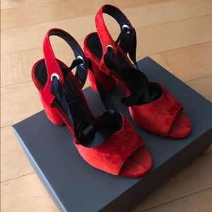 TopshopRoyal Glitter Lace-Up Sandals, US 5.5